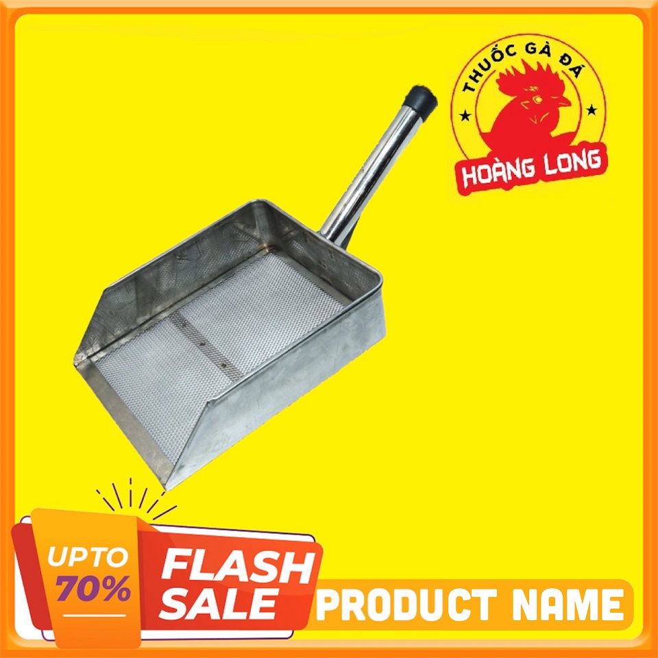 Dụng cu Sàn Phân 2 BÊN INOX cho gà đá 25x30