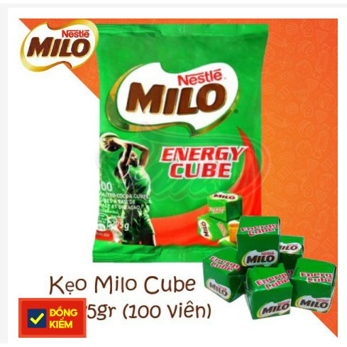 Kẹo milo cube thái lan 275g date mới