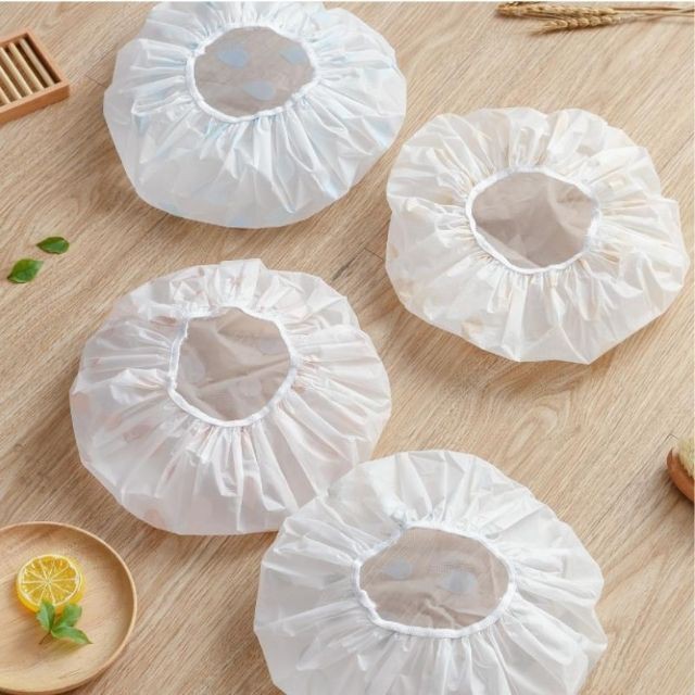 Mũ Trùm Đầu Nilon Tránh Ướt Tóc