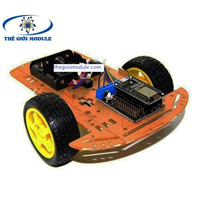 [Có sẵn] [Rẻ vô địch] Đế ra chân ESP8266 NodeMCU lua + Motor driver L293D - thegioimodule