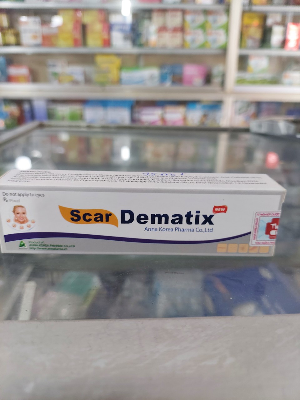 Kem Scar Dematix - hỗ trợ trị mụn, giảm sẹo, sẹo lồi, bỏng da