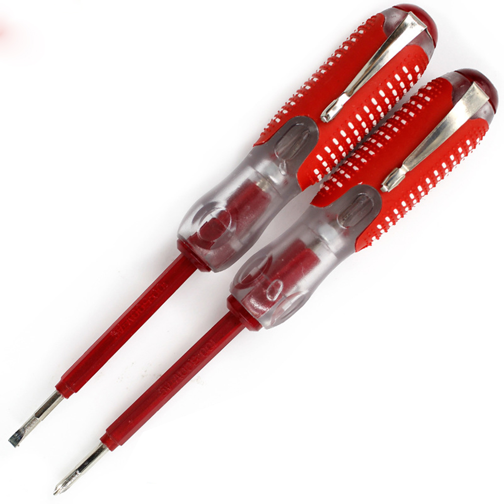 Bút Thử Điện 70-250V Bút Thử Điện Đáp Ứng Điện Áp Cảm Ứng Chống Nước Dụng Cụ Tuốc Nơ Vít Có Đầu Dò Bút Thử Đèn Báo