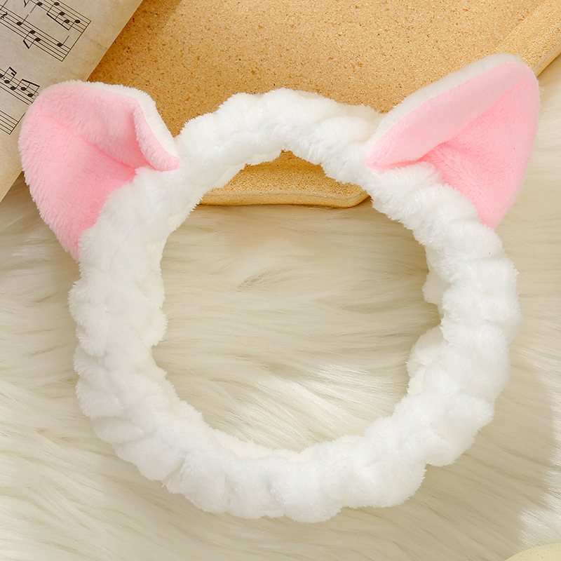 Băng đô rửa mặt hình mèo cute BD05