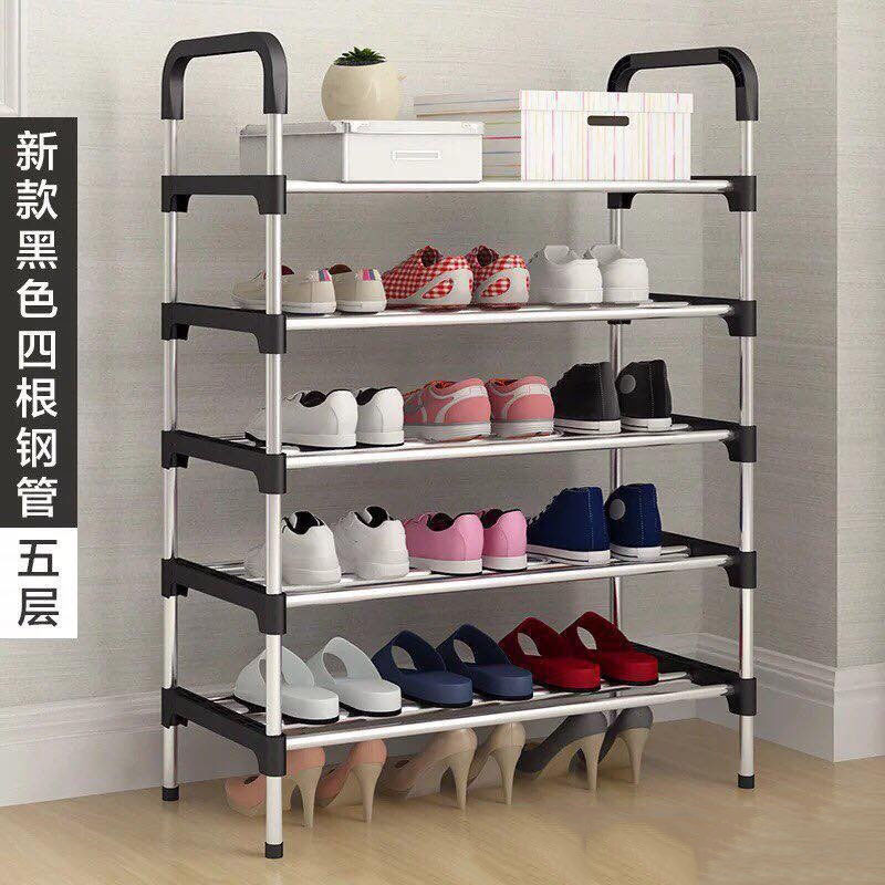 Kệ Để Giày Dép 5 Tầng Khung Inox Cao Cấp