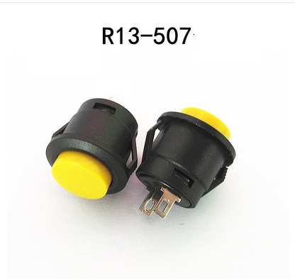 Nút nhấn đề phi 16mm/ nút nhấn nhả 16mm / nút kích tín hiệu các màu