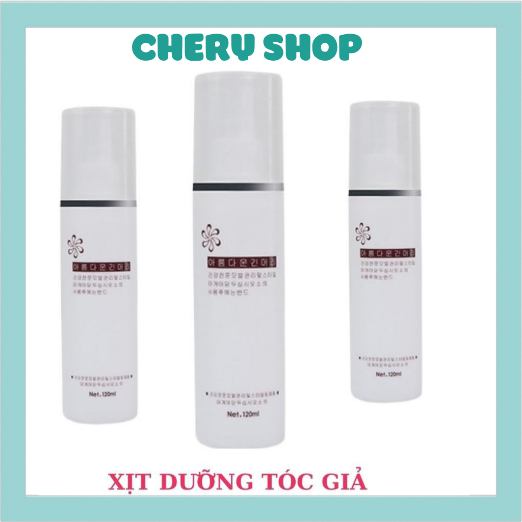 xịt dưỡng tóc giả dùng cho tóc giả suôn mượt
