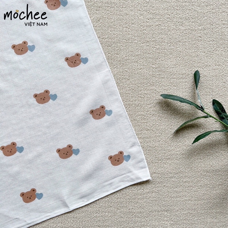Set 5 Khăn Sữa Sợi Tre Bunny Việt Nam