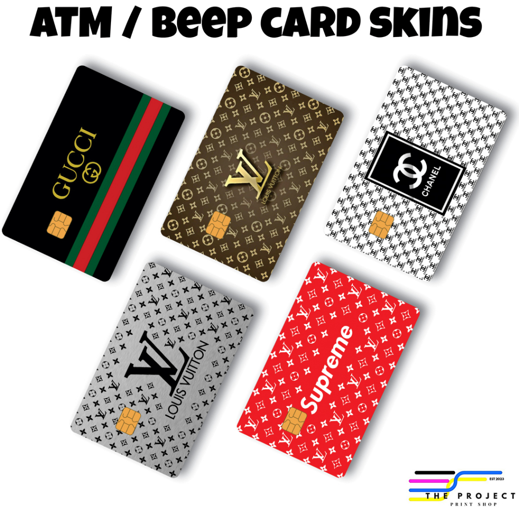 louis vuitton credit card skin