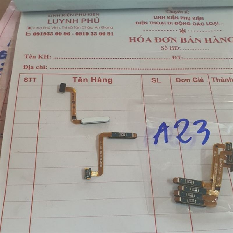Dây nút nguồn vân tay samsung A23 bao đổi trả