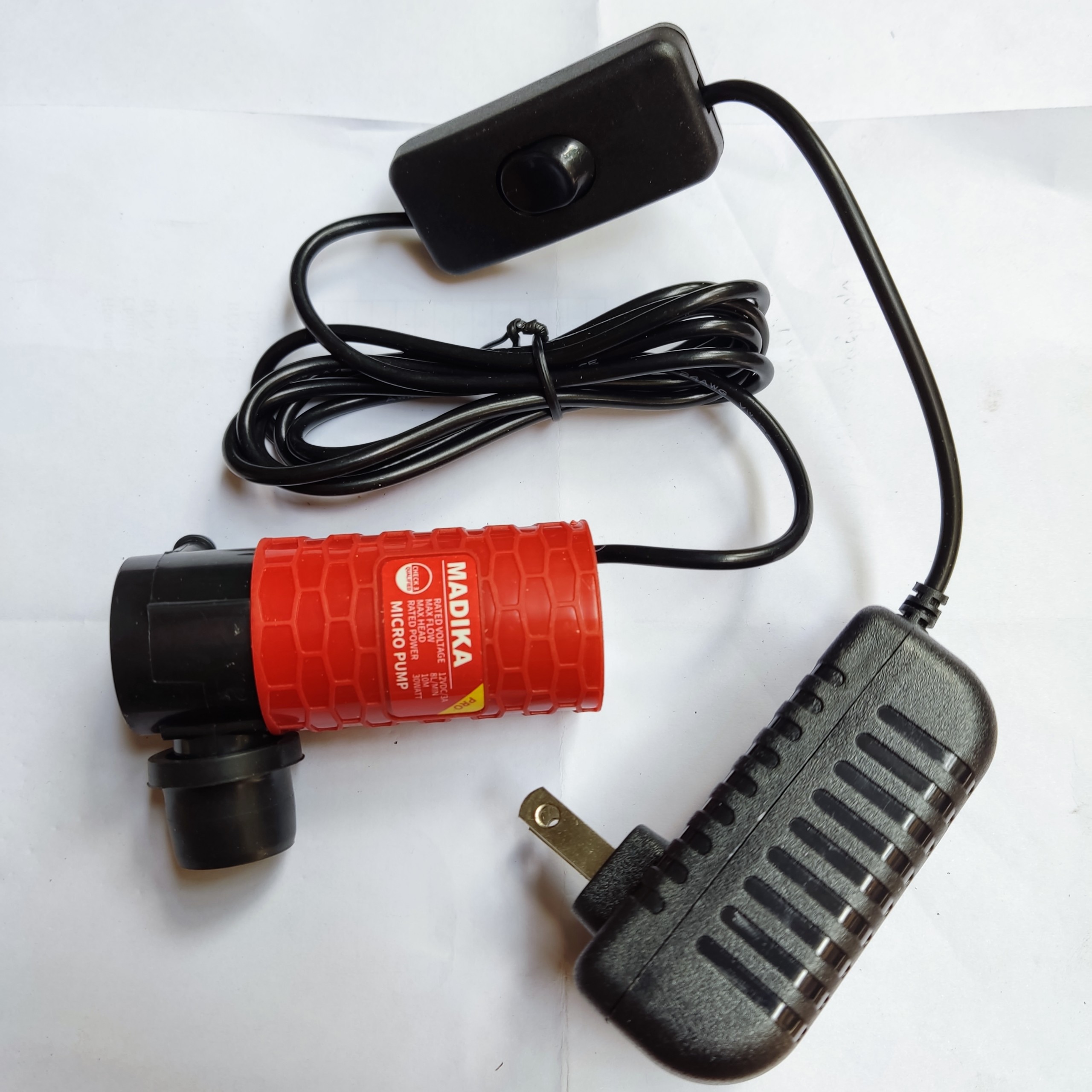 bơm chìm mini 12v - 30w (bơm cắt rãnh tường)