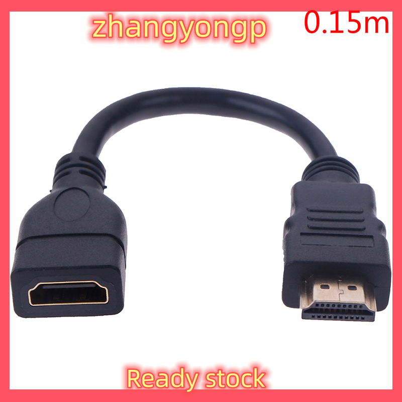 Legend 1 chiếc cáp nối dài HDMI đực sang cái 15cm/30cm dây nối dài bảo vệ HDMI