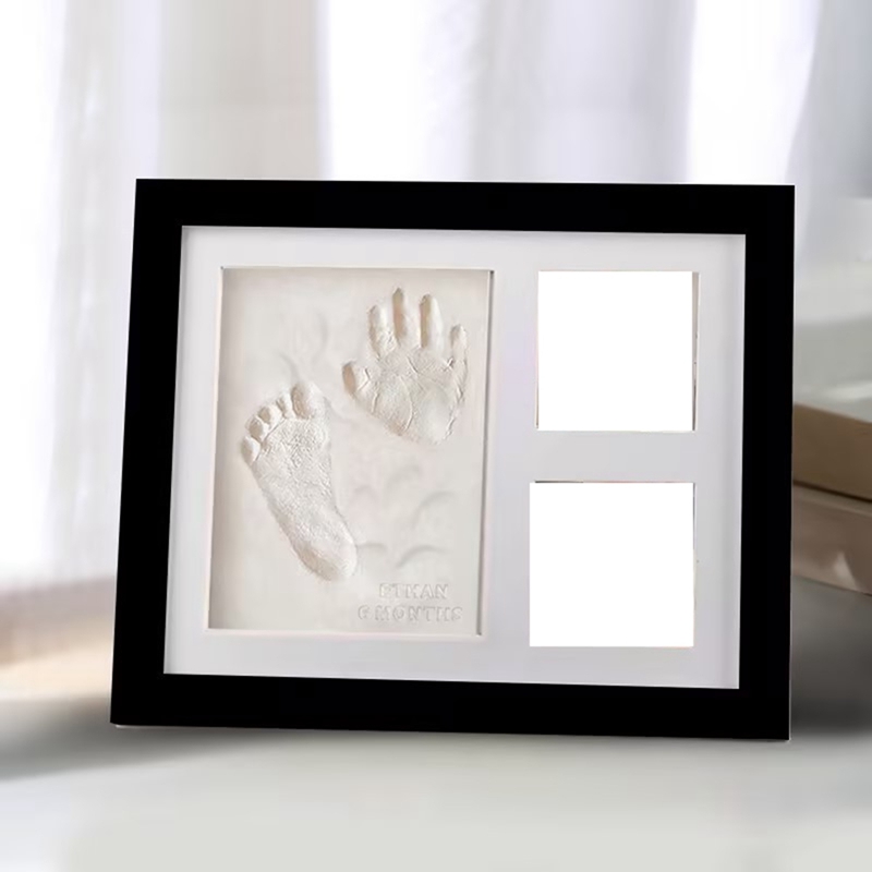 Baby Clay Handprint and Kit - Baby Shower Gifts and Perfect Nursery Room Decoration