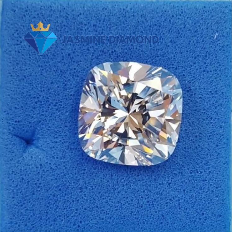 Kim cương nhân tạo Mỹ Moissanite giác cắt Cushion