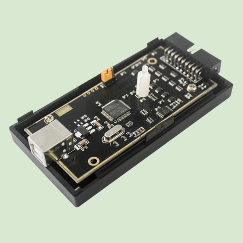 New Product Jlink V9 Emulator USB JTAG Emulator Debugger Programmer STM32- High-Speed Download Black Adapter Board V9 ARM Emulator