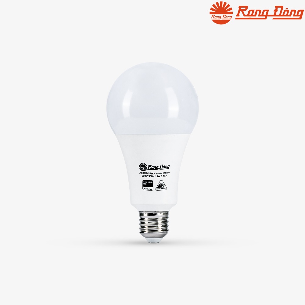 Bóng đèn led tròn 15w Rạng Đông