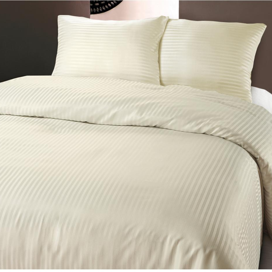 Isleep Solid Soft Bed Sheet Set Ivory Strips Clearance Sale Lazada Singapore
