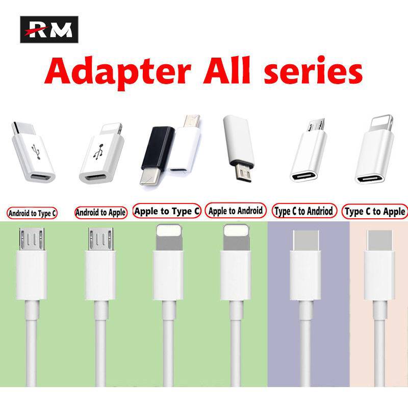 Đầu Chuyển Đổi Type-C Sang Micro USB Type C Cho Android