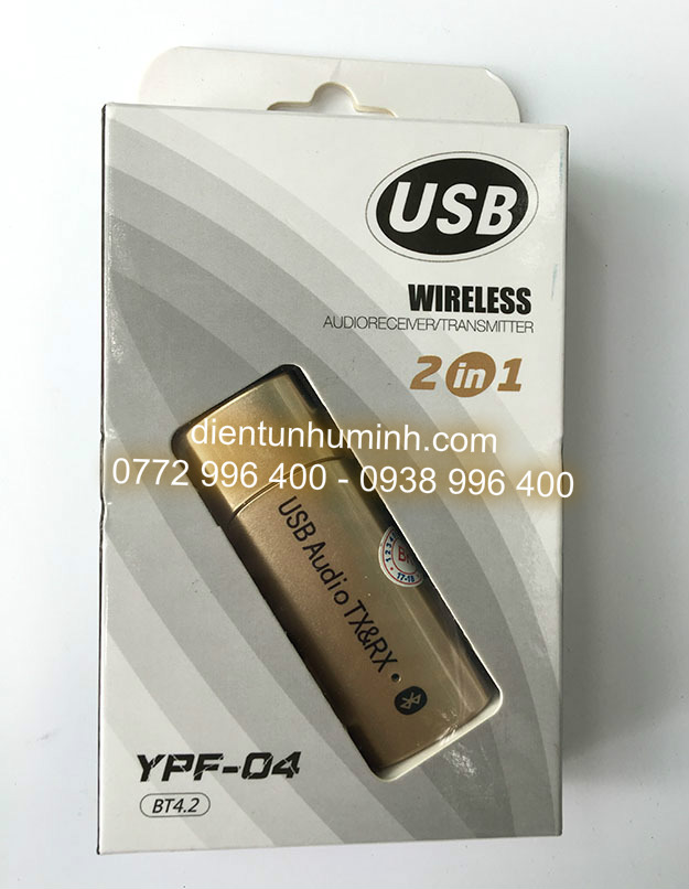 USB Bluetooth 4.2 Phát và nhận Bluetooth YPF-04