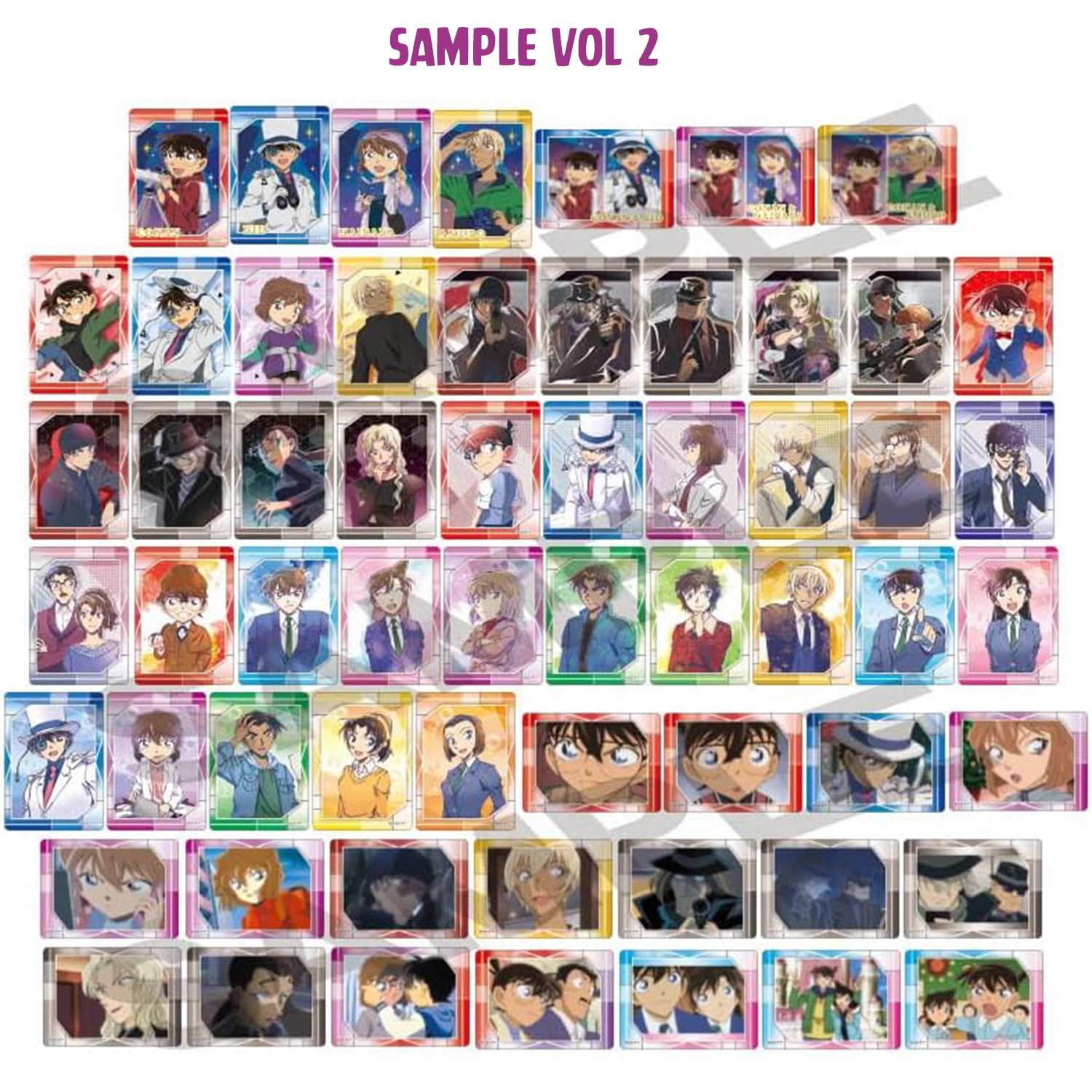 [Available] pack Conan original favorite Vol 3 Clear card pack-Detective Conan card