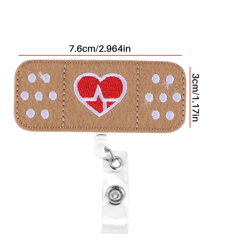 Nurse Badge Reel Holder - 3 Pack - RN Badge - Band Aid Badge Reel - Perfect  Nurse Gifts for Women
