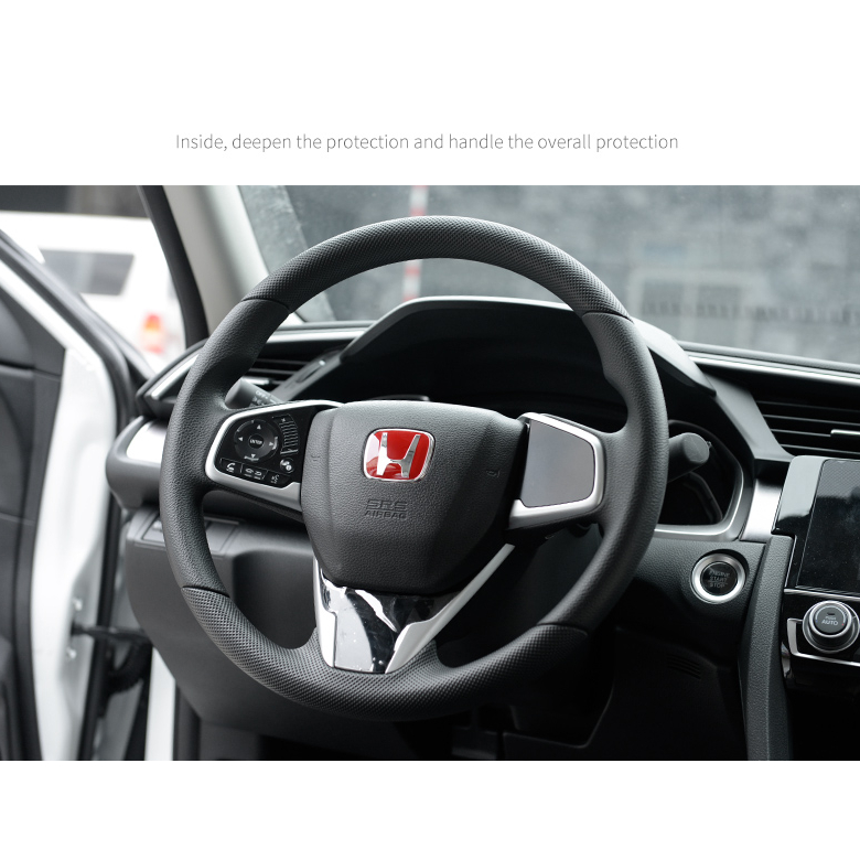 [Ous] 2 cái/bộ Honda Civic FC 2016 - 2018 Type-R trước & logo phía sau (Huy hiệu/biểu tượng)