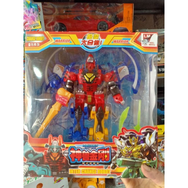 Vỉ Lắp Ráp Siêu Nhân Hecsman Biến Hình