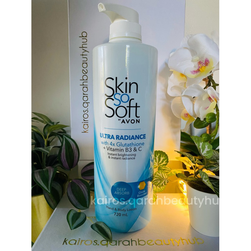 Avon SSS whitening Ultra Radiance Glutathione Lotion with Vitamin B3&C |  Lazada PH