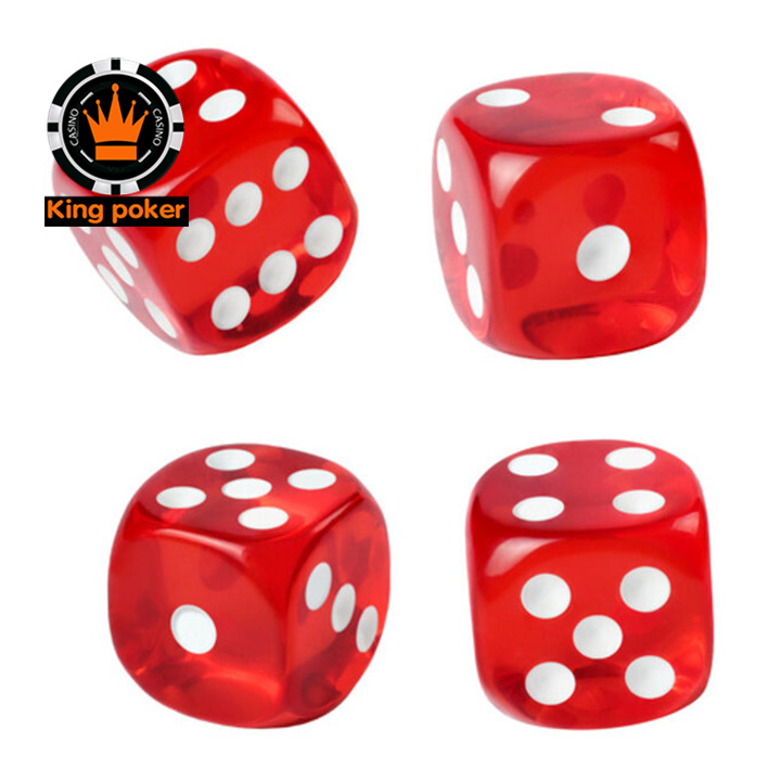 Bộ 5 viên xúc xắc size lớn 25mm dùng chơi game