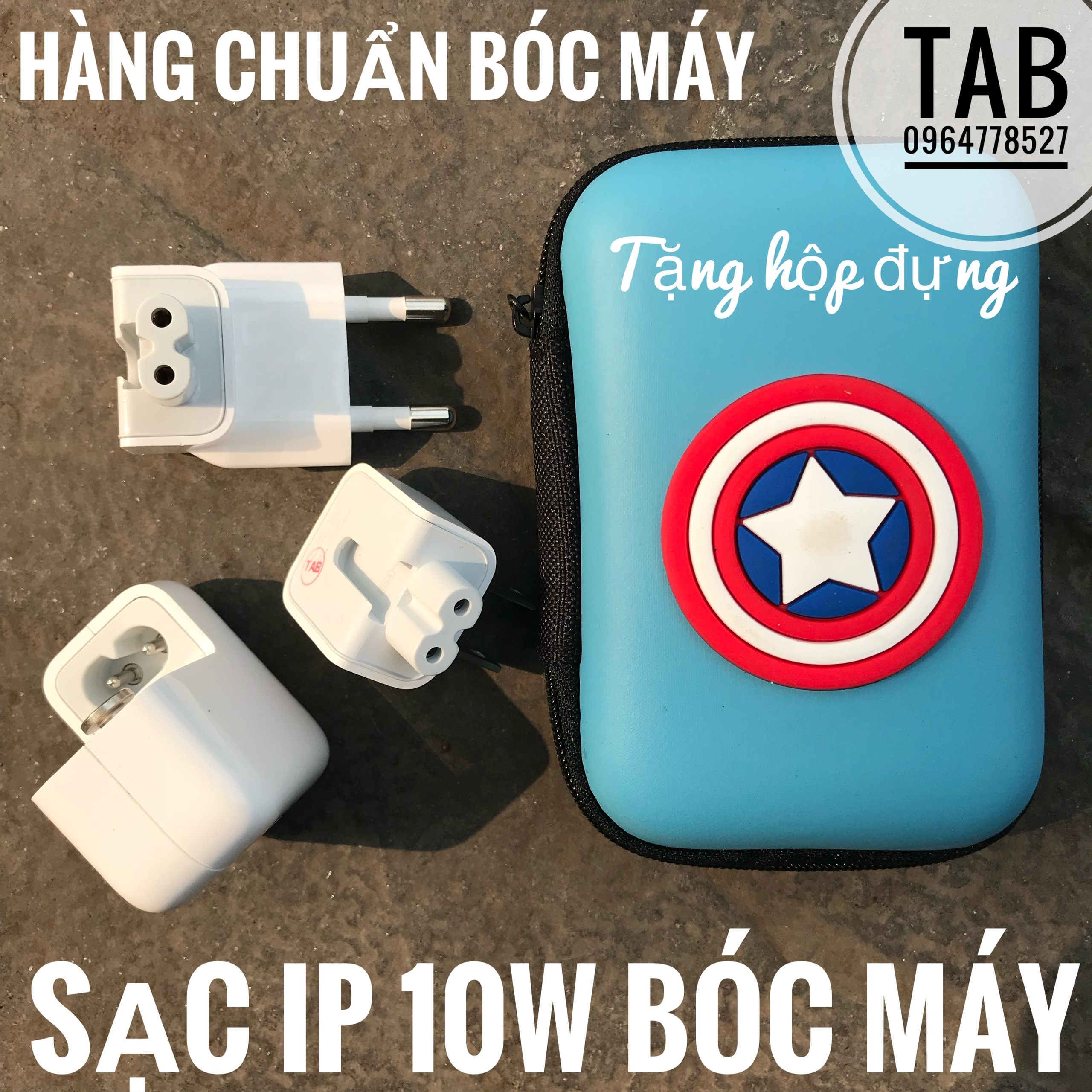 Củ Sạc IPad 10W Zin Bóc Máy (TẶNG HỘP ĐỰNG) - Bảo hành 12 tháng 1 đổi 1