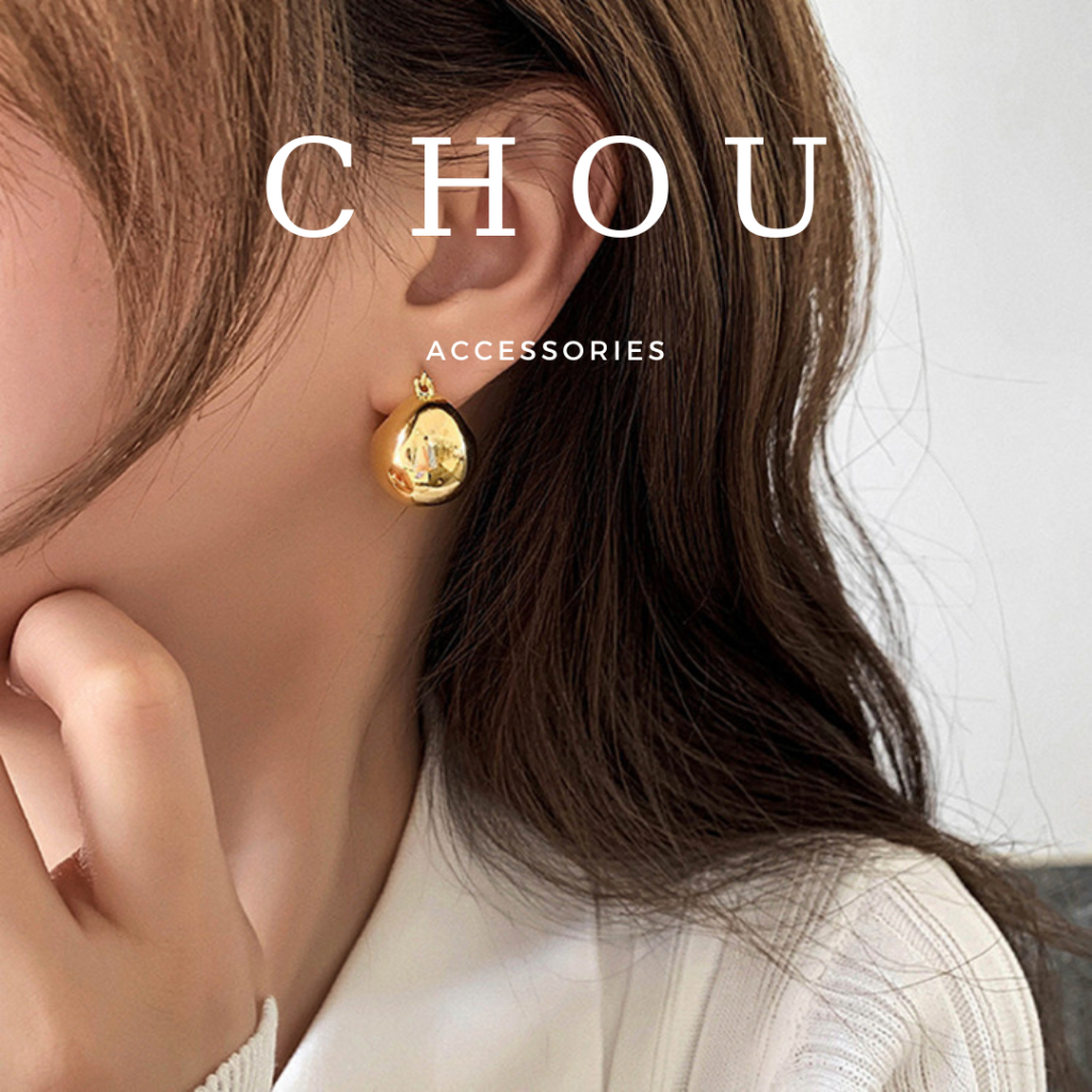Bông Tai, Khuyên Tai Quả Cầu Basic | CHOU ACCESSORIES |