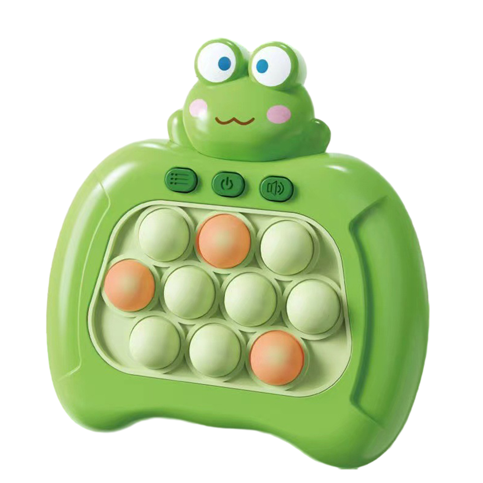 Dece Flor Handheld Game Console for Kids Reaction Ability Training Game Interactive Handheld Whack-a-mole Game Console for Kids Fun Reaction Training Toy Stress Relief Birthday Gift