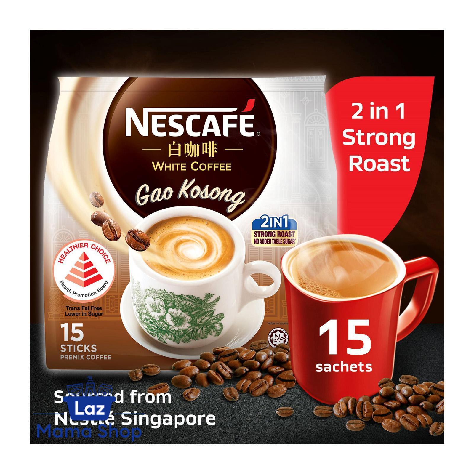NESCAFE White Coffee Gao Kosong 15S (Laz Mama Shop) Lazada Singapore