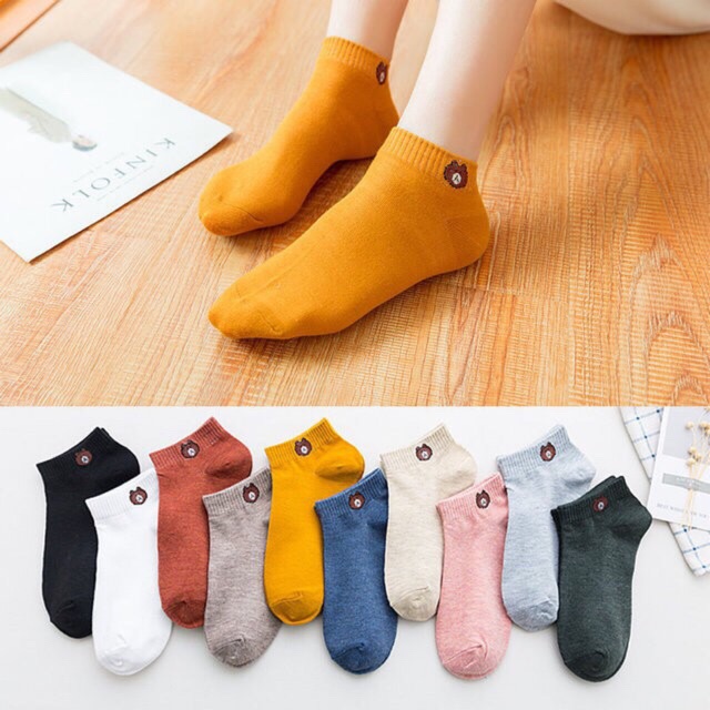 [HCM]combo 10 đôi vớ gấu kute