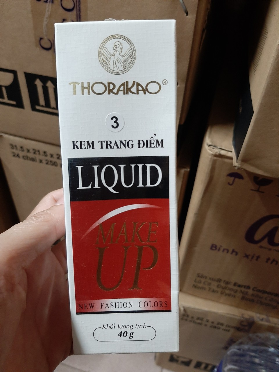 Kem Trang Điểm THORAKAO Liquid 40g