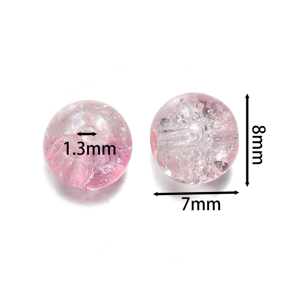 St.%20kunkka%2050Pcs%208mm%20Monochrome%20Popcorn%20Beads%20Crack%20Beads%20Glass%20Beads%20Cracked%20Burst%20Beads%20Fashion%20Accessories%20for%20Handmade%20diy%20Bracelet%20Necklace%20Jewelry%20-%20Image%202