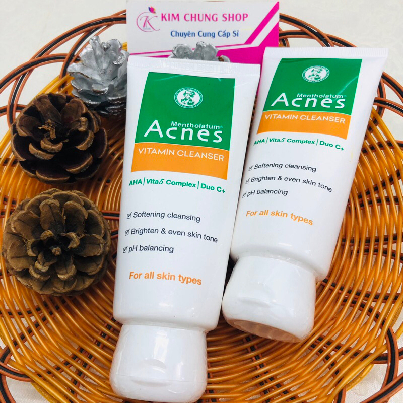 Sữa rửa mặt Acnes ngừa mụn, sạch nhờn, sáng da (50g, 100g)