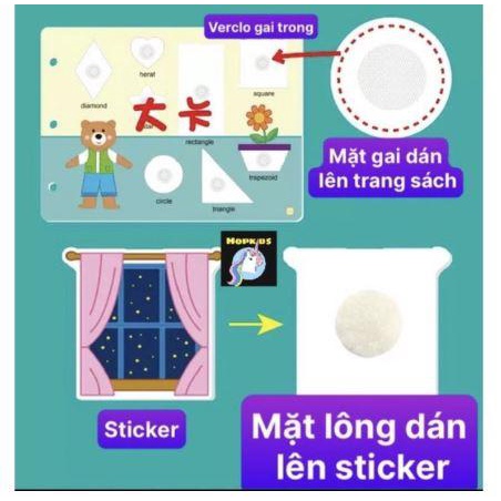 Đồ Chơi Sách Bóc Dán Thông Minh 17 Chủ Đề