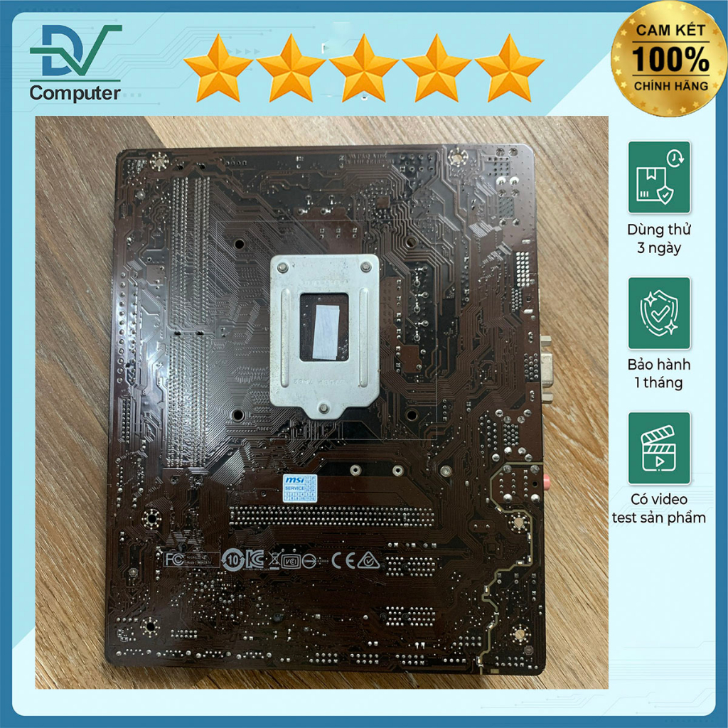 B250 M-PRO-VH MSI có M2 HDMI đẹp BH 1 tháng