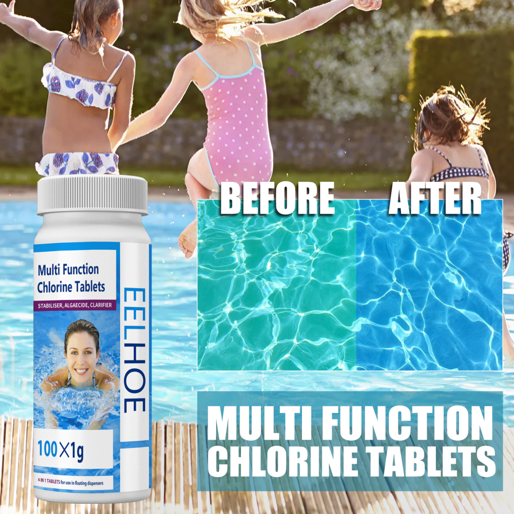 pool cleaning tablet 100 pcs