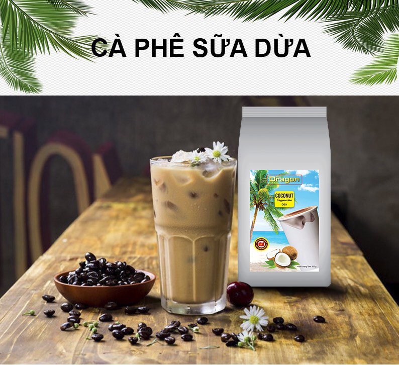 Cà phê dừa - Capuchino Dừa- Coconut Coffee - 900gr