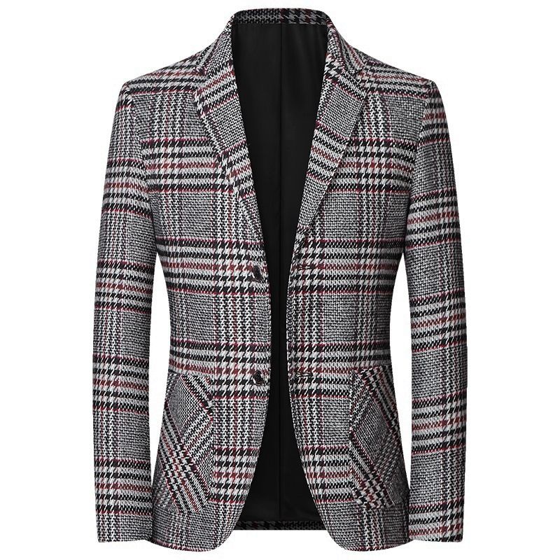 Áo khoác vest mỏng thời trang xuân thu mới cho nam trung niên