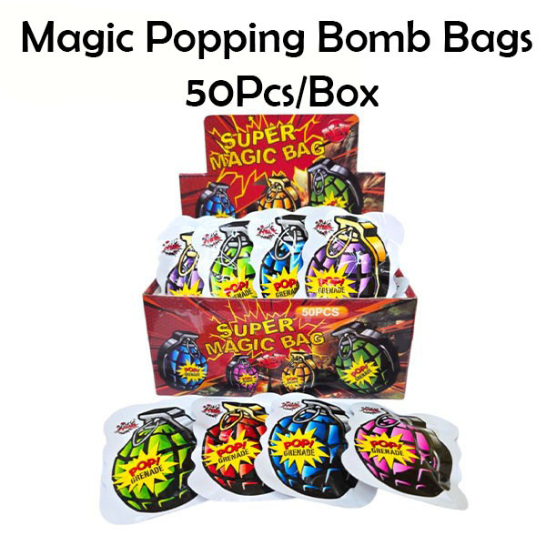 SG STOCK SG SELLER) Magic Popping Bomb Bags 50Pcs/Box | Lazada