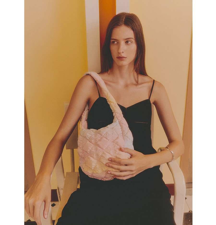 CARLYN Soft Cotton Candy M Bag Shoulder Bag | Lazada Singapore