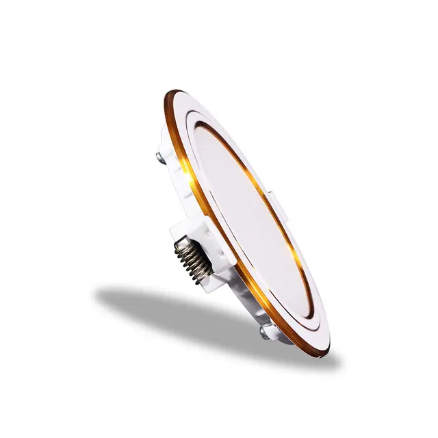 Đèn LED Nanoco Downlight Siêu Mỏng - Hera Series Viền Vàng