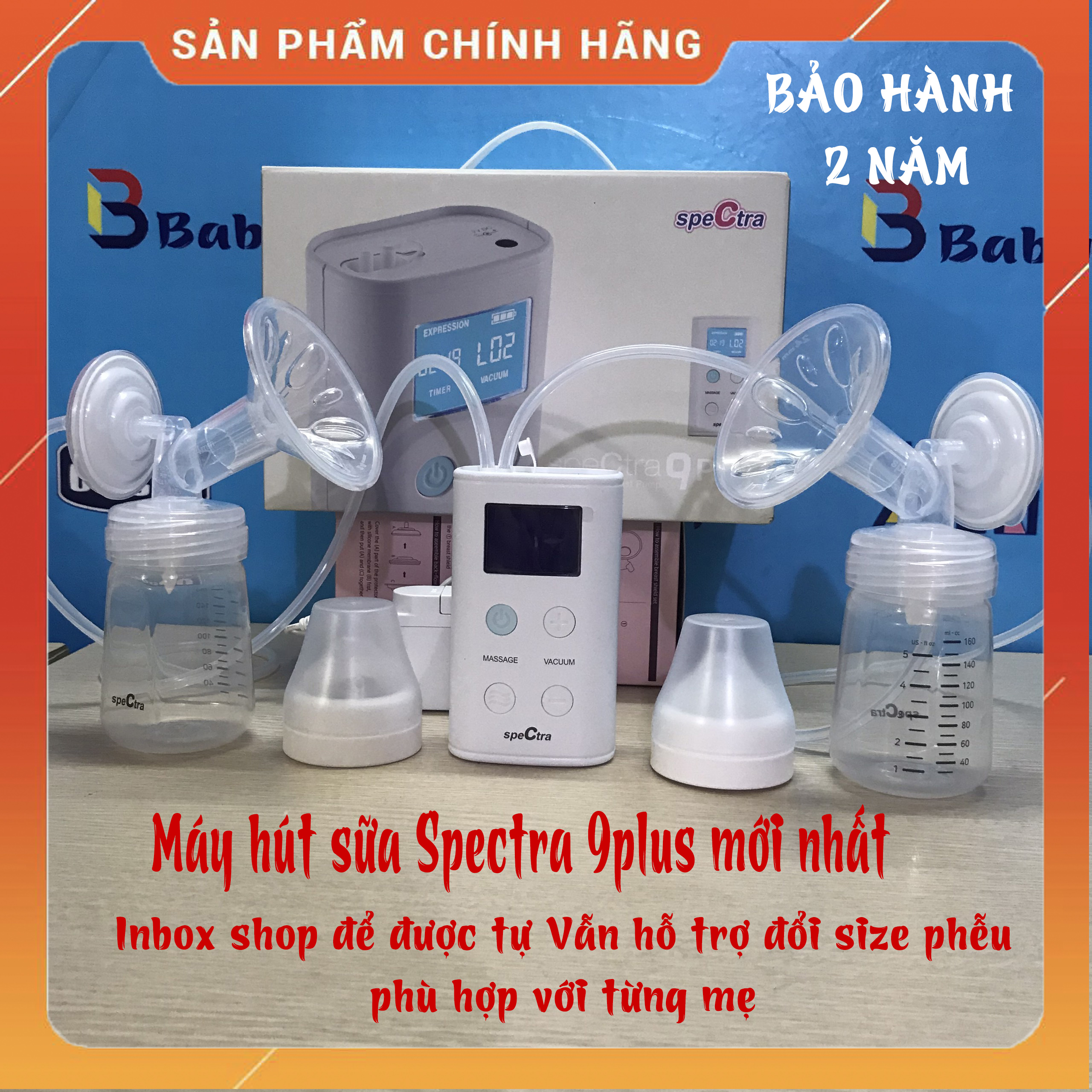Máy hút sữa Spectra 9 Plus  2022