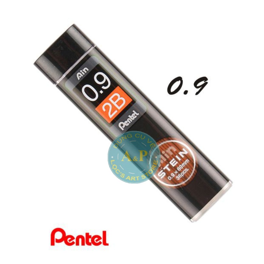 Ruột bút chì bấm Pentel 2B