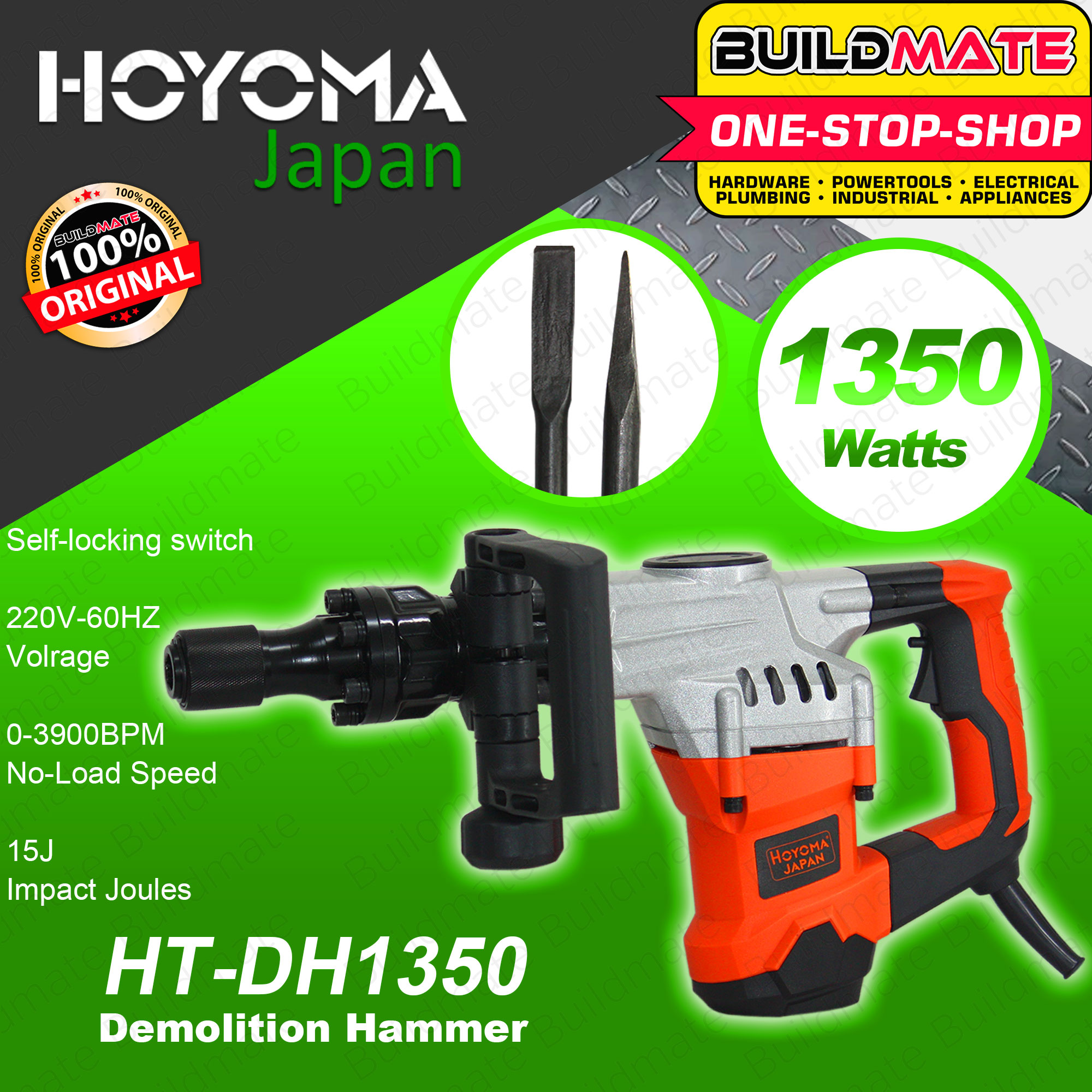 HOYOMA JAPAN Demolition Jack Hammer 