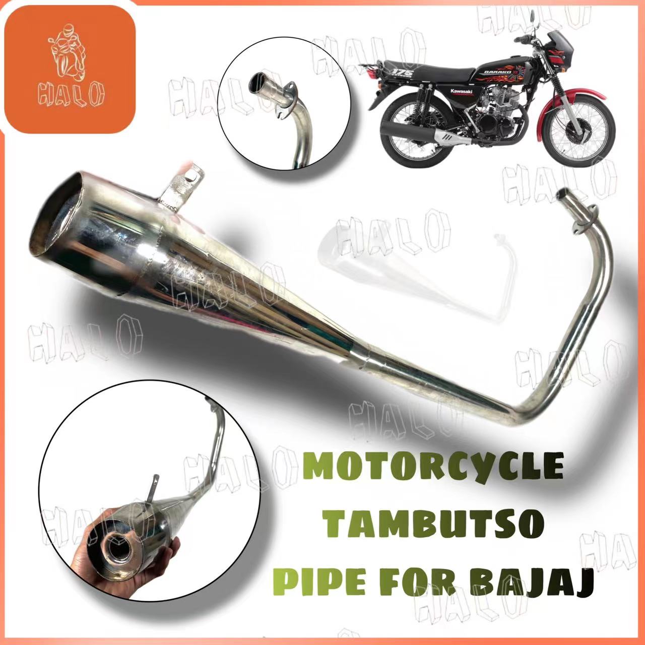 Halo Motor Motorcycle Bullet Exhaust Tambutso Bajaj Lazada Ph Halo Motor Motorcycle Bullet Exhaust Tambutso Bajaj Lazada Ph