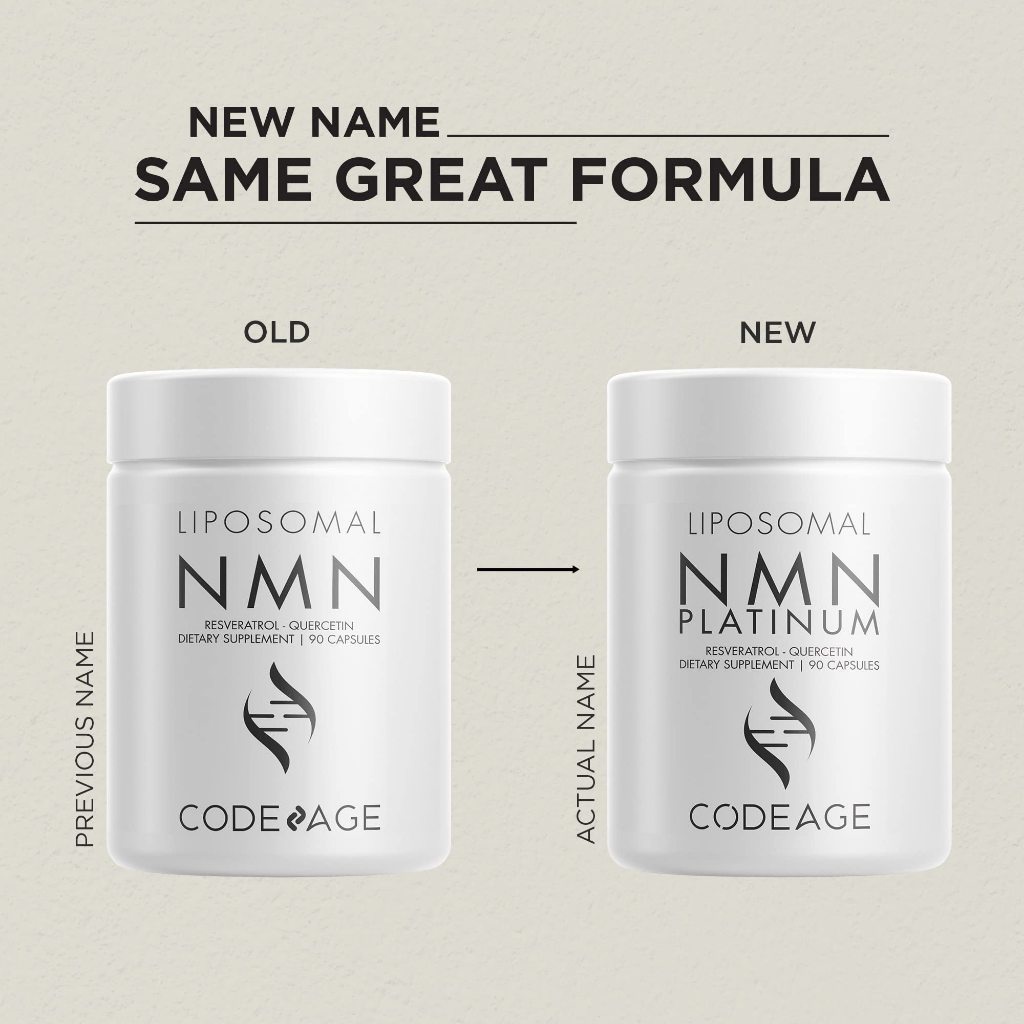 Viên uống chống lão hóa da Codeage Liposomal NMN 90 viên