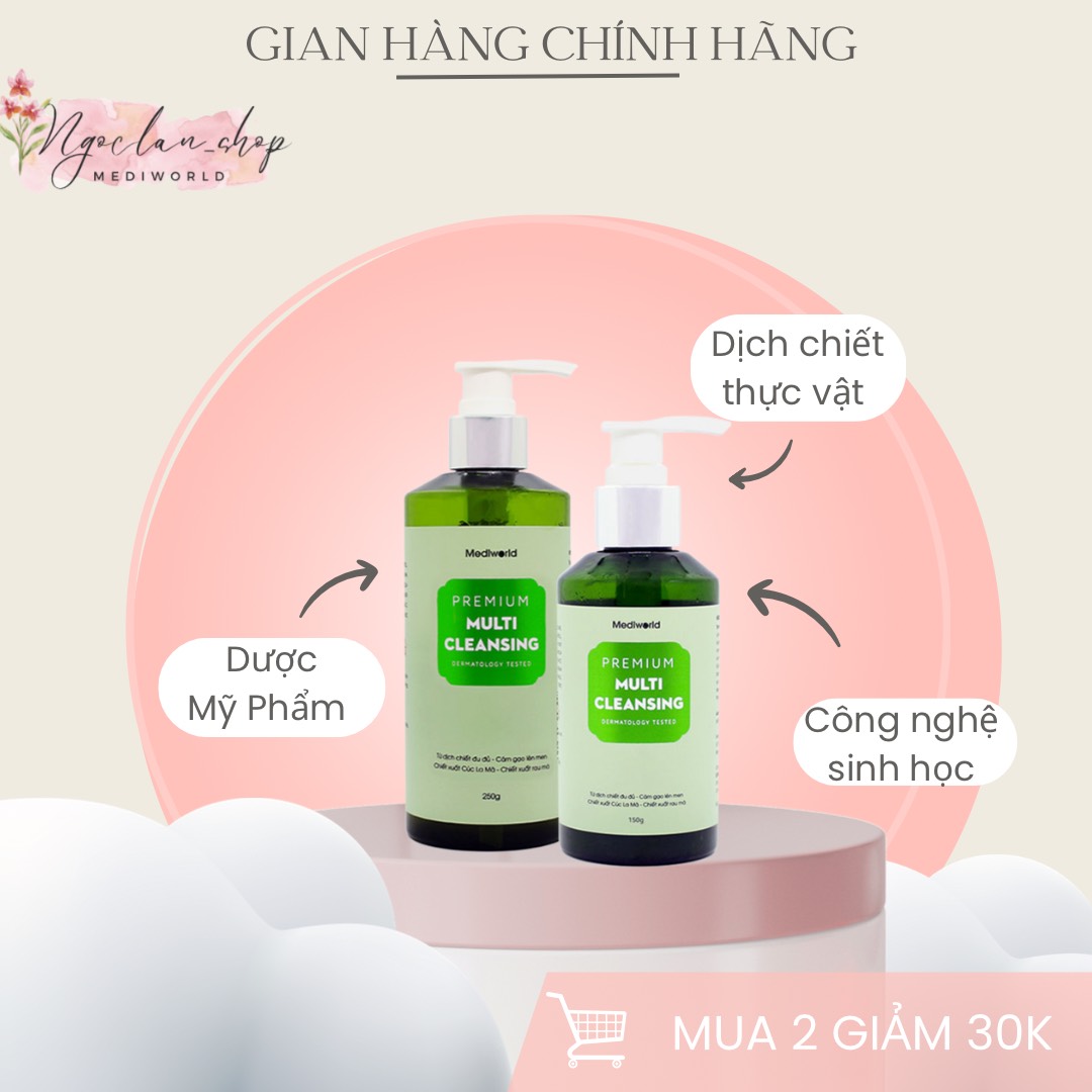 Sữa rửa mặt bio Premium Multi Cleansing mediworld